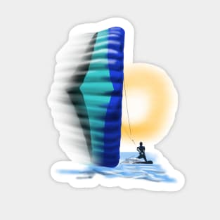 Kitesurfing Sticker